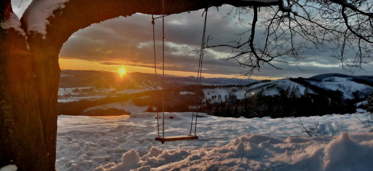 Penzion Rzehaczek Dolní Lomná Dış mekan fotoğraf
