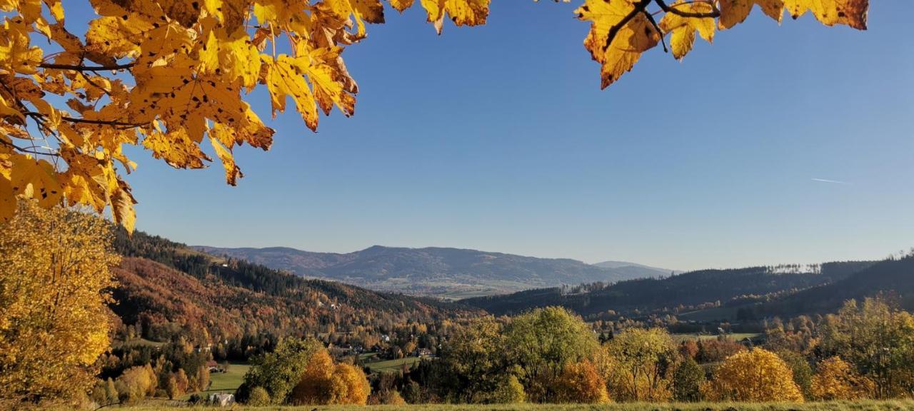 Penzion Rzehaczek Dolní Lomná Dış mekan fotoğraf
